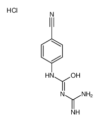 1-(4-cyanophenyl)-3-(diaminomethylidene)urea,hydrochloride_68656-35-9