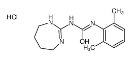 1-(2,6-dimethylphenyl)-3-(4,5,6,7-tetrahydro-1H-1,3-diazepin-2-yl)urea,hydrochloride_68656-95-1