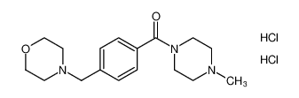 (4-methylpiperazin-1-yl)(4-(morpholinomethyl)phenyl)methanone dihydrochloride_686721-01-7
