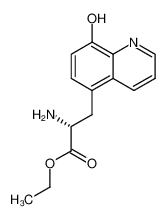 D-3-(8-hydroxyquinolin-5-yl)alanine ethyl ester_686722-49-6