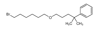 Benzene, [4-[(6-bromohexyl)oxy]-1,1-dimethylbutyl]-_686734-41-8