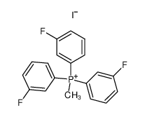 Tris-(n-fluor-phenyl)-methyl-phosphoniumiodid_68697-91-6