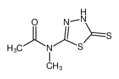 Acetamide, N-(4,5-dihydro-5-thioxo-1,3,4-thiadiazol-2-yl)-N-methyl-_68700-59-4