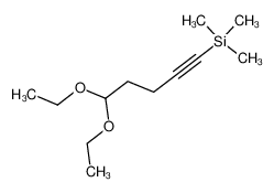 5-(Trimethylsilyl)-4-pentynal Diethyl Acetal_68707-00-6