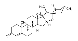 (22R,25R)-28-chloro-spirosol-4-en-3-one_68707-01-7
