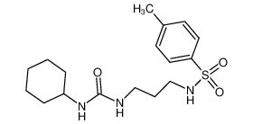 N-[3-(3-Cyclohexyl-ureido)-propyl]-4-methyl-benzenesulfonamide_68712-93-6