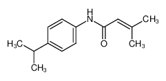 3-Methyl-but-2-enoic acid (4-isopropyl-phenyl)-amide_687134-64-1