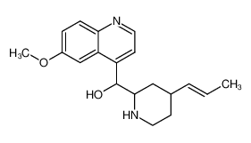 (6-methoxy-[4]quinolyl)-(4-propenyl-[2]piperidyl)-methanol_6872-22-6