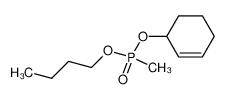 Methyl-phosphonic acid butyl ester cyclohex-2-enyl ester_68735-67-1