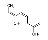 (4Z,6Z)-2,6-dimethyl-octa-1,4,6-triene_6874-45-9