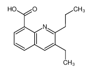 3-ethyl-2-propyl-quinoline-8-carboxylic acid_68742-11-0