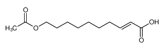 (E)-10-acetoxydec-2-enoic acid_68750-29-8