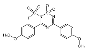 3,5-bis-(4-methoxy-phenyl)-1,1-dioxo-1H-1λ6-[1,2,4,6]thiatriazine-2-sulfonyl fluoride CAS:68751-20-2 manufacturer & supplier