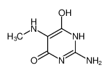4(1H)-Pyrimidinone, 2-amino-6-hydroxy-5-(methylamino)- (9CI)_687601-01-0