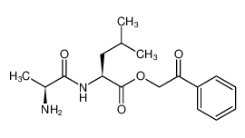 L-Leucine, L-alanyl-, 2-oxo-2-phenylethyl ester_687616-43-9