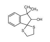 Spiro[1,3-dithiolane-2,1'-[1H]inden]-2'-ol, 2',3'-dihydro-3',3'-dimethyl-_68776-69-2