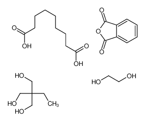 2-benzofuran-1,3-dione,ethane-1,2-diol,2-ethyl-2-(hydroxymethyl)propane-1,3-diol,nonanedioic acid_68797-54-6