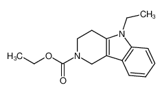 ethyl 5-ethyl-3,4-dihydro-1H-pyrido[4,3-b]indole-2(5H)-carboxylate_688029-95-0