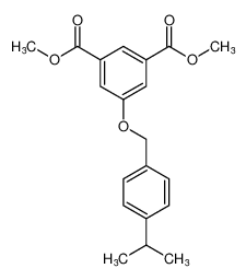 dimethyl 5-((4-isopropylbenzyl)oxy)isophthalate_688062-46-6