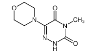4-methyl-6-morpholin-4-yl-2H-[1,2,4]triazine-3,5-dione_68808-33-3