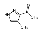 1-(4-methyl-1(2)H-pyrazol-3-yl)-ethanone_68809-57-4