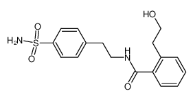 2-(2-Hydroxy-ethyl)-N-[2-(4-sulfamoyl-phenyl)-ethyl]-benzamide_6881-86-3