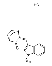 (E)-2-((1-methyl-1H-indol-3-yl)methylene)quinuclidin-3-one hydrochloride CAS:688320-18-5 manufacturer & supplier