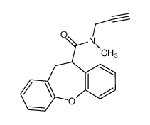 10,11-dihydro-dibenzo[b,f]oxepine-10-carboxylic acid methyl-prop-2-ynyl-amide_688348-17-6