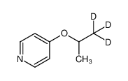 4-((propan-2-yl-1,1,1-d3)oxy)pyridine_688362-35-8