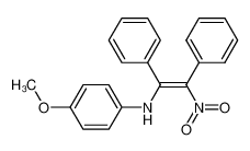 Z-α-Nitro-β-(p-methoxy-anilino)-stilben_68839-72-5