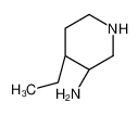 (3R,4S)-4-ethylpiperidin-3-amine_688736-27-8