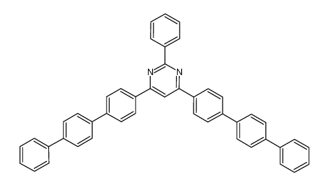 4,6-di([1,1':4',1'-terphenyl]-4-yl)-2-phenylpyrimidine_688743-01-3