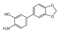 Phenol, 2-amino-5-(1,3-benzodioxol-5-yl)-_688746-85-2