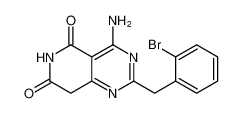 4-amino-2-(2-bromobenzyl)pyrido[4,3-d]pyrimidine-5,7(6H,8H)-dione_688754-46-3