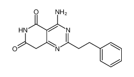 Pyrido[4,3-d]pyrimidine-5,7(6H,8H)-dione, 4-amino-2-(2-phenylethyl)-_688754-58-7