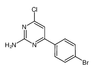4-(4-bromophenyl)-6-chloropyrimidin-2-amine_688782-53-8