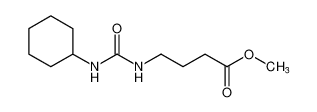 Butanoic acid, 4-[[(cyclohexylamino)carbonyl]amino]-, methyl ester_688799-62-4