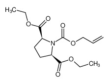 rel-1-allyl 2,5-diethyl (2R,5S)-pyrrolidine-1,2,5-tricarboxylate_688809-66-7