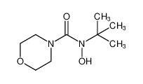 4-Morpholinecarboxamide, N-(1,1-dimethylethyl)-N-hydroxy-_68883-31-8