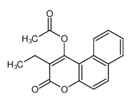 1-Acetoxy-2-aethyl-3-oxo-3H-naphtho-pyran_68884-64-0