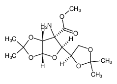 (3S)-3-C-amino-3-deoxy-1,2:5,6-di-O-isopropylidene-3-C-methoxycarbonyl-α-D-ribo-hexose_689218-39-1