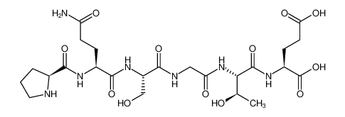 L-Glutamic acid, L-prolyl-L-glutaminyl-L-serylglycyl-L-threonyl-_689218-61-9