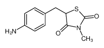 2,4-Thiazolidinedione, 5-[(4-aminophenyl)methyl]-3-methyl-_689251-29-4