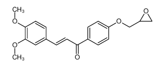 3,4-dimethoxy-4'-(2,3-epoxypropoxy)chalcone_689266-53-3