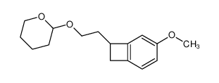 2-(5-Methoxy-benzocyclobutenyl)-ethyl-tetrahydropyranyl-ether_68927-67-3