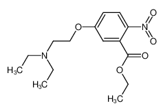 2-nitro-5-(2-diethylamino-ethoxy)-benzoic acid ethyl ester_689300-18-3