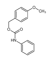 (4-methoxyphenyl)methyl N-phenylcarbamate_68931-73-7