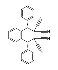 2,2,3,3-Naphthalenetetracarbonitrile, 1,4-dihydro-1,4-diphenyl-, cis-_6894-75-3