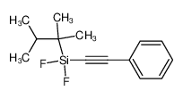 Difluoro-phenylethynyl-(1,1,2-trimethyl-propyl)-silane_68945-38-0