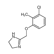 2-(3-chloro-2-methyl-phenoxymethyl)-4,5-dihydro-1H-imidazole_68959-91-1